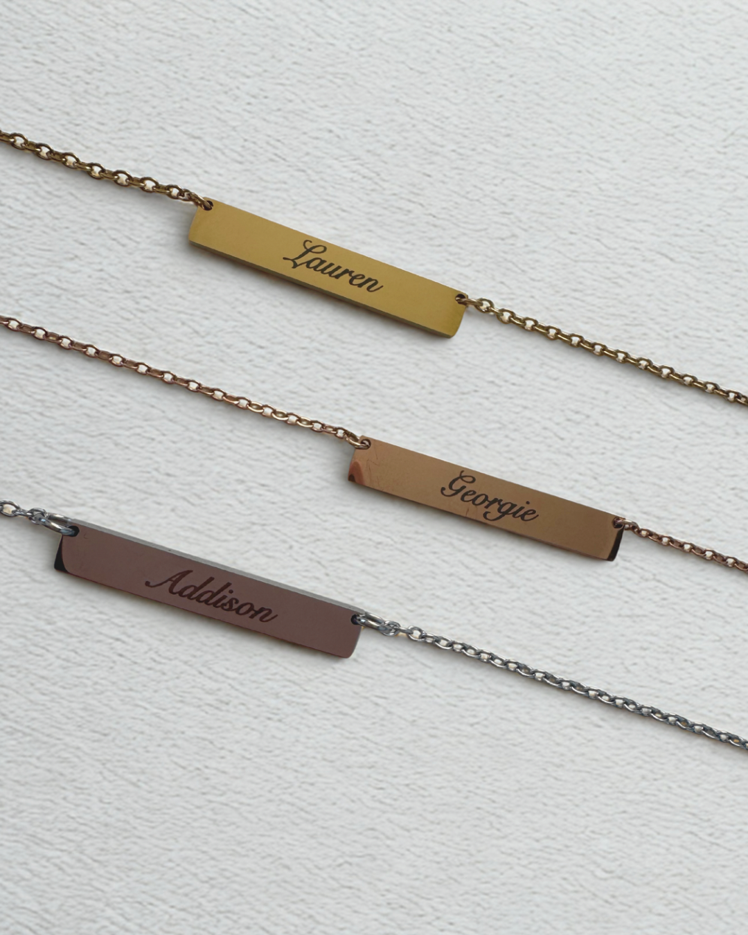 The bar necklace