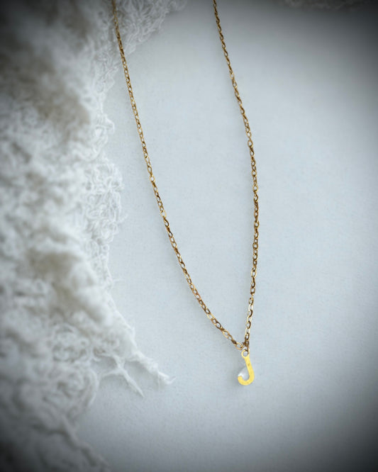 The initial necklace